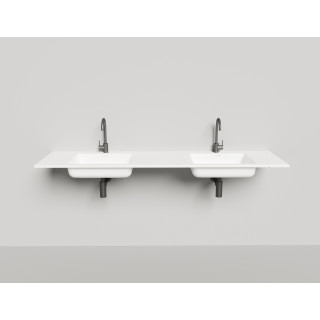 Rаковина Salini ONDA 180x50 см белый матовый