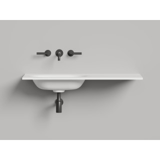 Salini ONDA Раковина столешница белый, 1402204MN