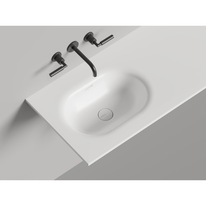 Salini ONDA Раковина столешница белый, 1402204MN