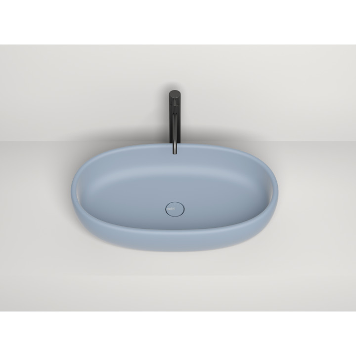 Раковина Salini LUCE 69 см белый матовый