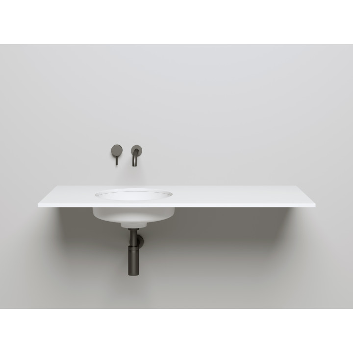 Раковина Salini MAREA 42x42 см белый матовый