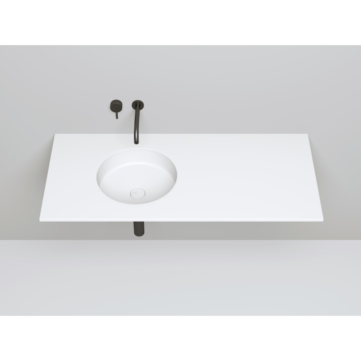 Раковина Salini MAREA 42x42 см белый матовый