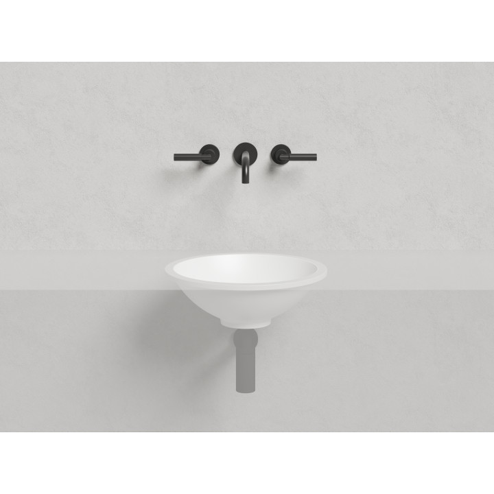 Раковина Salini MAREA 42x42 см белый матовый