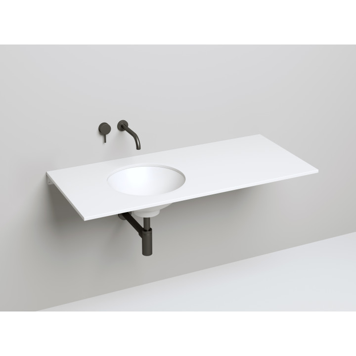 Раковина Salini MAREA 42x42 см белый матовый