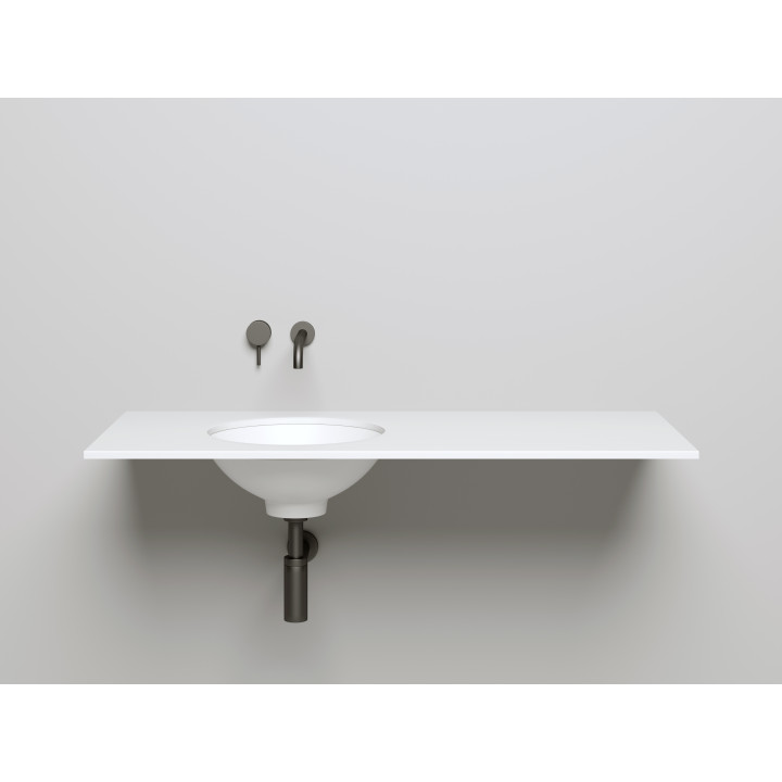 Раковина Salini MAREA 42x42 см белый матовый