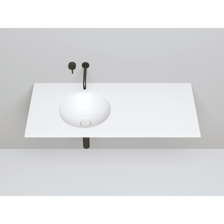 Раковина Salini MAREA 42x42 см белый матовый