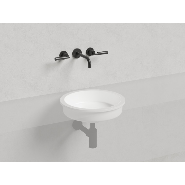 Раковина Salini MAREA 42x42 см белый матовый