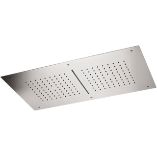 Remer Rubinetterie X Style Inox Верхний душ потолочный 70x40 см INOX (нержавеющая сталь)