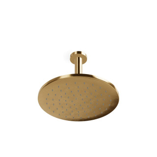 Treemme Верхний душ Brushed Gold 25x25 см