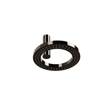 Верхний душ Treemme 28x28 см Polished Black Chrome
