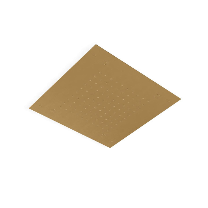 Верхний душ Treemme Brushed Gold 43x43 см