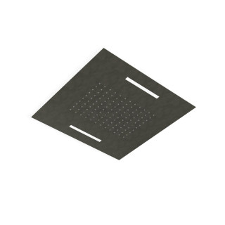 Верхний душ Treemme Brushed Black Chrome