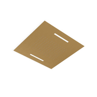 Верхний душ Treemme Brushed Gold 50x50