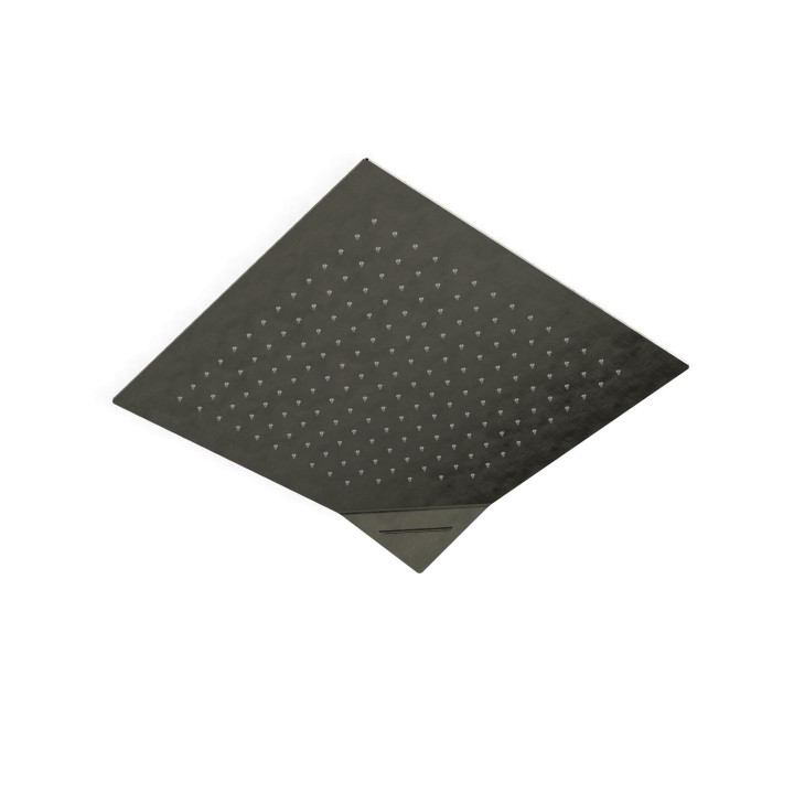 Душ Treemme Brushed Black Chrome 45x45 см