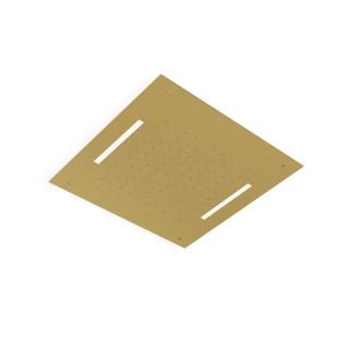 Treemme душ 43x43 см Brushed Brass