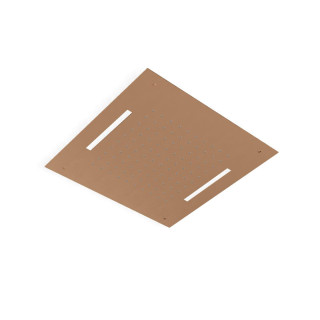 Верхний душ Treemme 43x43 см Brushed Rose Gold