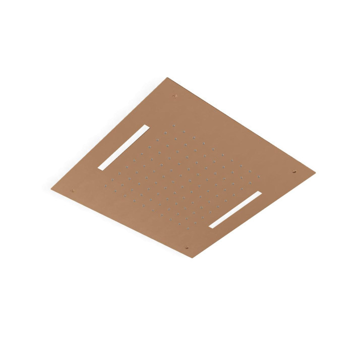 Верхний душ Treemme 43x43 см Brushed Rose Gold