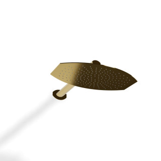 Treemme Hedo 24k Gold Верхний душ