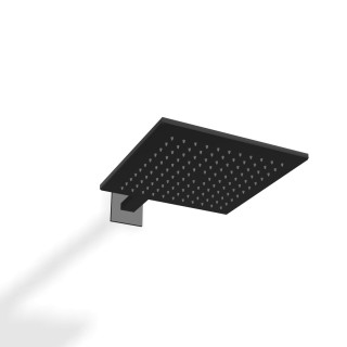 Treemme Q30 Верхний душ Matt Black 25x25 см