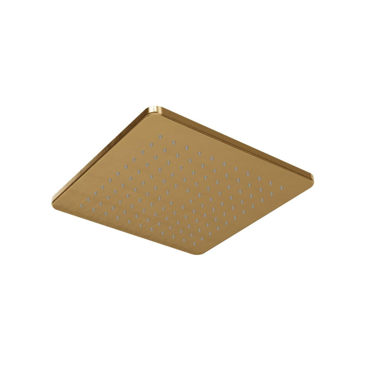 Верхний душ Treemme 26.5x26.5 см Brushed Gold