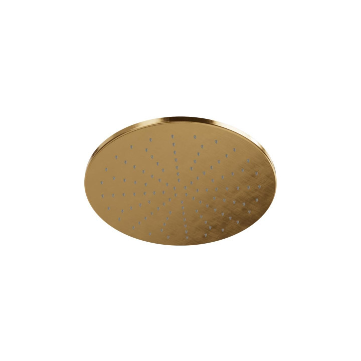 Treemme Верхний душ Brushed Gold 30x30 см