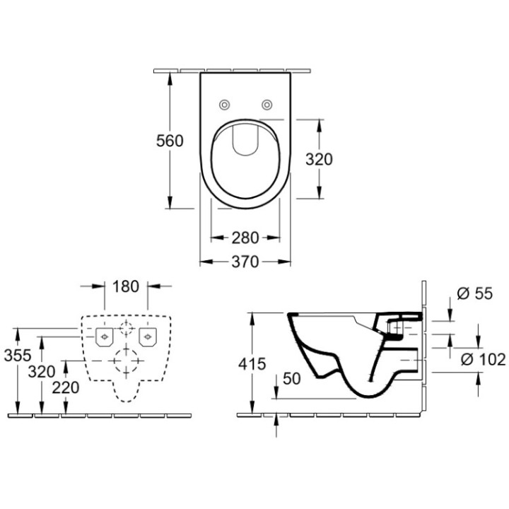Унитаз Villeroy&Boch 5614R2R1