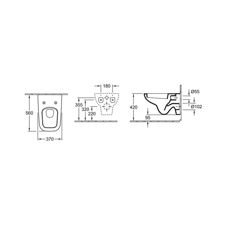 Сиденье Villeroy&Boch 9M52S101