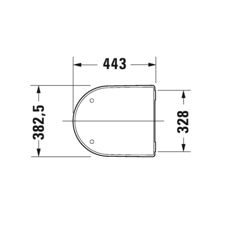Сиденье Duravit Soleil белый 0026410000