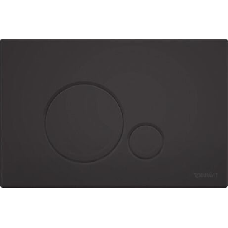 Duravit DuraSystem Клавиша смыва пластиковая Matt Black, Nero Opaco