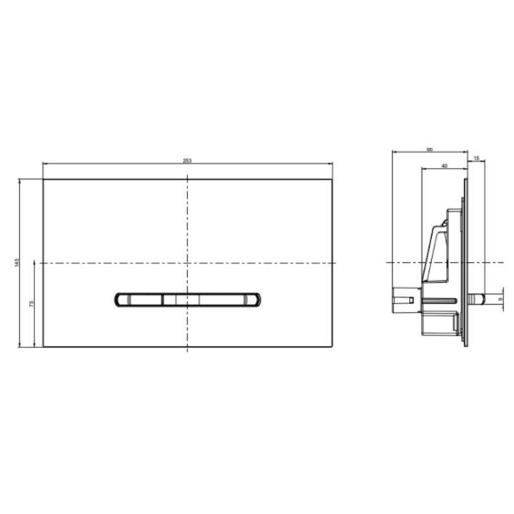Villeroy&Boch ViConnect Glass Grey 922160RA
