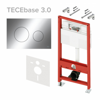 TECE TECEbase 3.0 Инсталляция для подвесного унитаза с клавишей смыва