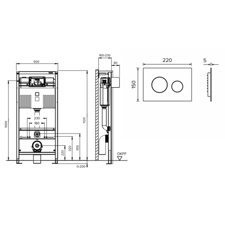 TECE TECEbase 3.0 Инсталляция N500921