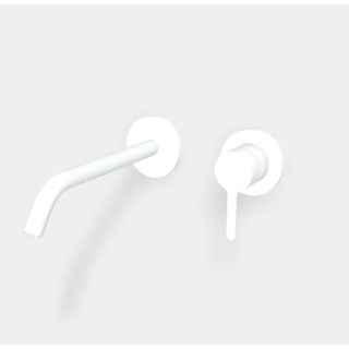 F3121WLX8BS смеситель Fima Snap, белый, скрытый