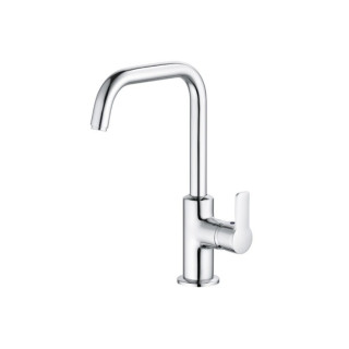 Kludi 370240565 смеситель для раковины высокий хром