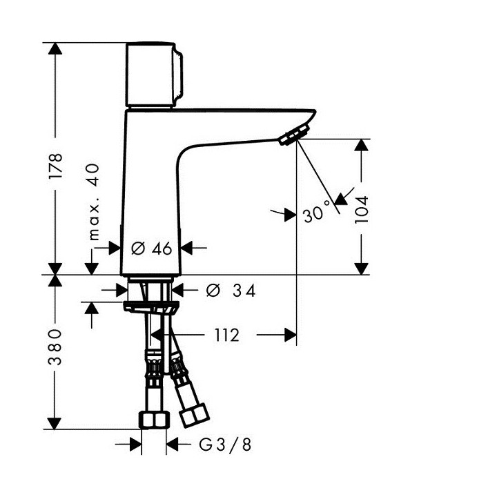 Hansgrohe 71751000 смеситель для раковины хром