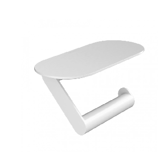 Hansgrohe WallStoris Бумагодержатель подвесной Matt White, Bianco Opaco