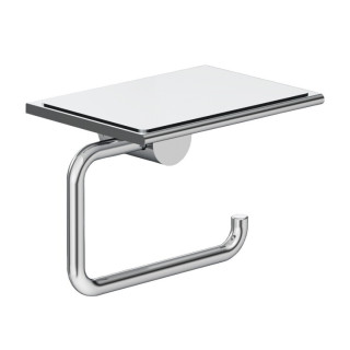 Kludi VELA R Бумагодержатель с полкой подвесной хром