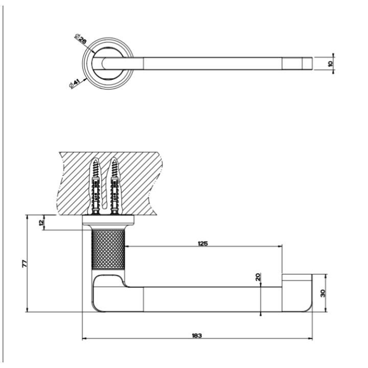 Gessi 58455#031 держатель бумаги хром