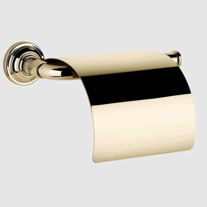 Gessi 65449#710 держатель туалетной бумаги Brass PVD