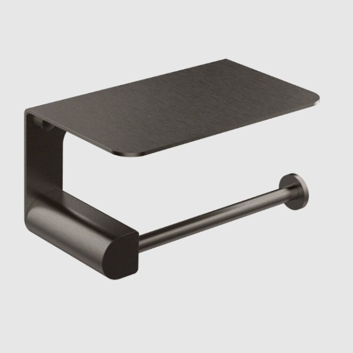 Gessi 59449#707 бумагодержатель Rilievo Black Metal
