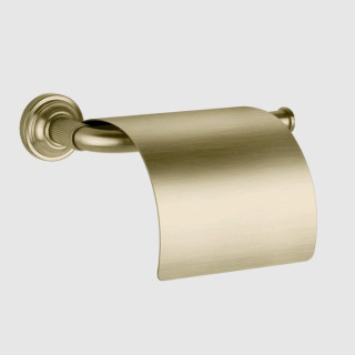 Gessi VENTI20 Бумагодержатель подвесной Brushed Brass PVD