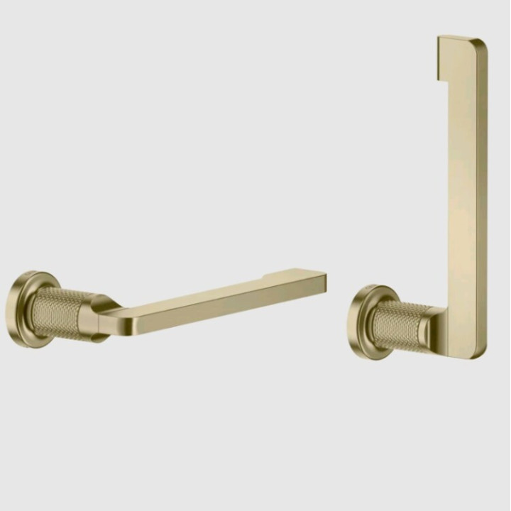 Gessi 58455#727 держатель бумаги Brushed Brass PVD