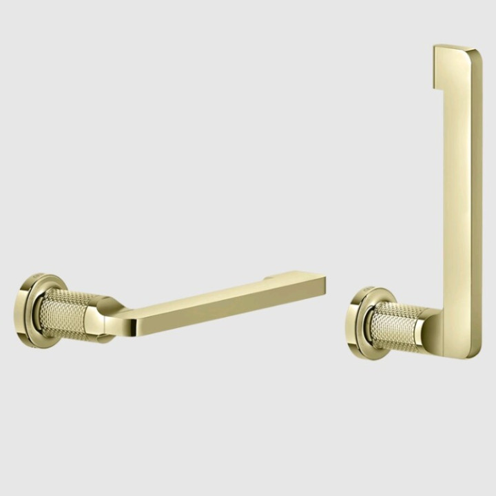 Gessi 58455#710 держатель бумаги Inciso Brass PVD