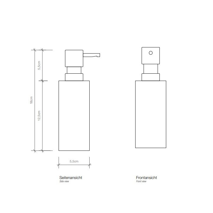 Decor Walther 0521220 дозатор Gold, Polished Gold