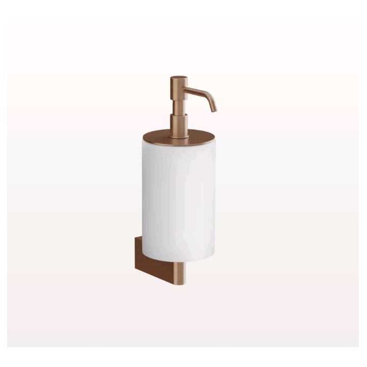 Gessi 66413#708 дозатор настенный Copper Brushed PVD