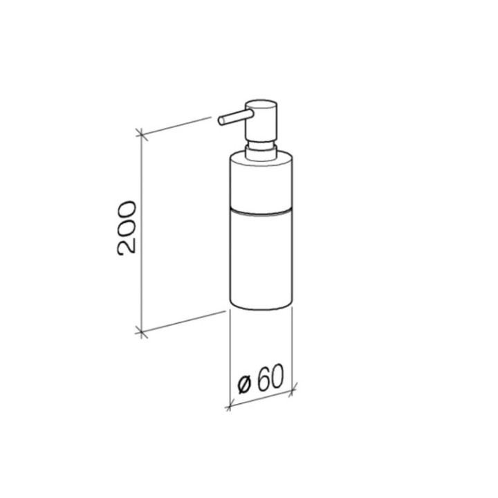 Dornbracht 8443597046 дозатор Champagne Satin