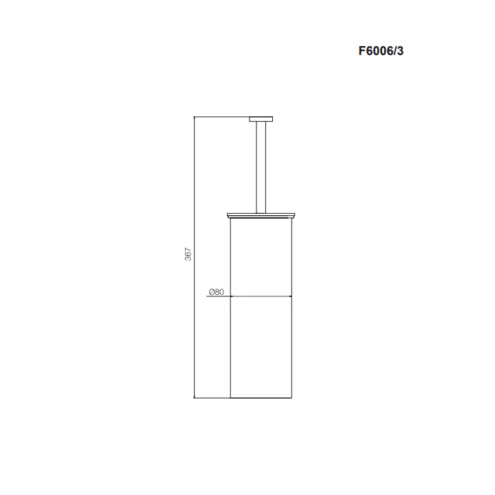 Ёршик F6006/3SN Fima Carlo Frattini Accessori