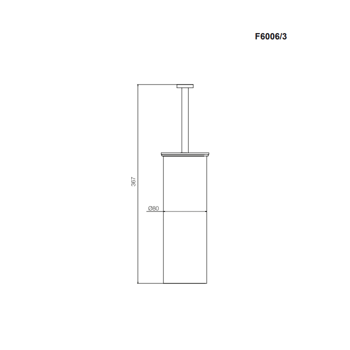 F6006/3OR ершик для унитаза Fima Carlo Frattini