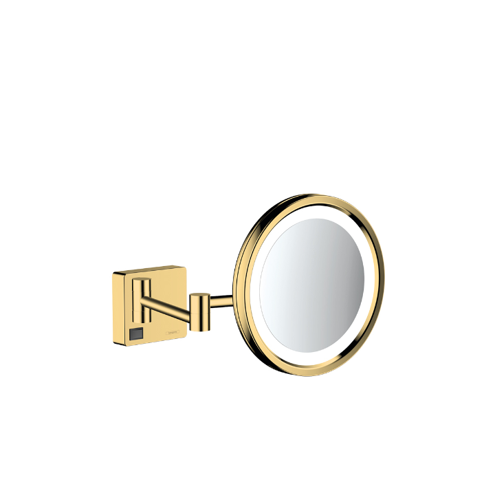 Hansgrohe 41790990 зеркало Gold с подсветкой