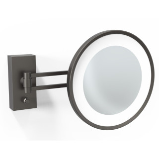 Decor Walther BS Косметическое зеркало с подсветкой Matt Black, Nero Opaco
